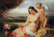Venus and Cupid William Edward frost R.A.